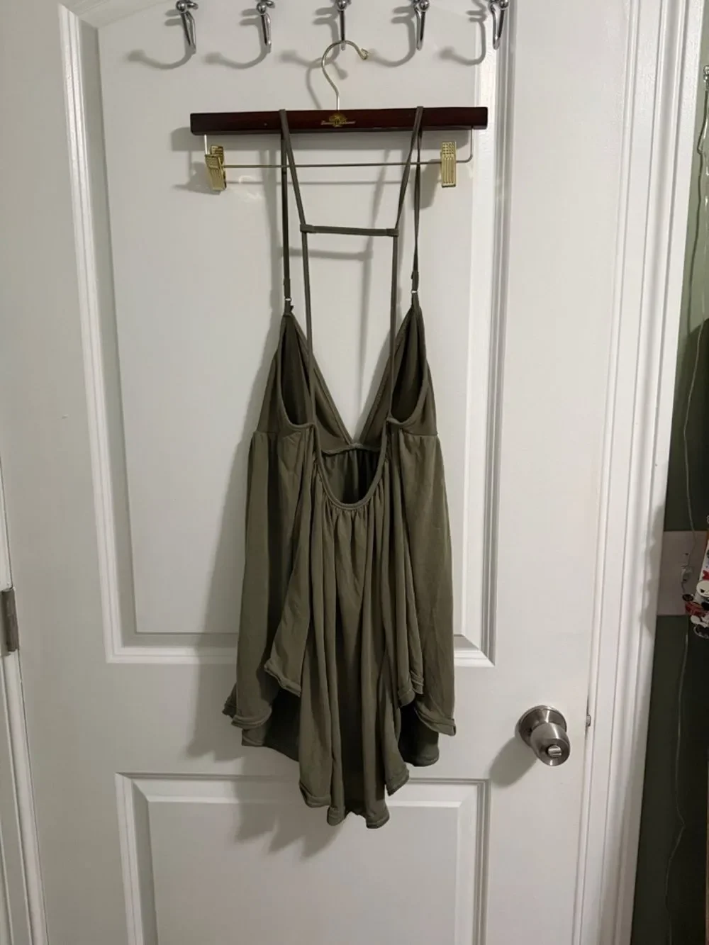 Free People Trixie Rib & Jersey Tunic Top